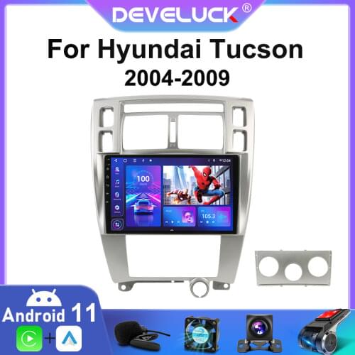 2Din Android 10 Car Radio Multimedia video Player For Hyundai Tucson 2004 2005 2006 2007 2 din stereo screen GPS Navigation DVD
