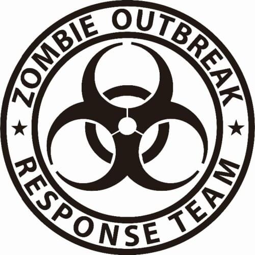 90*150cm zombie outbreak response team flag