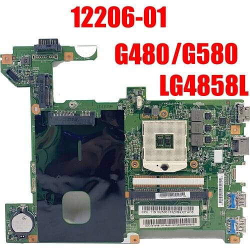 G580 Motherboard For Lenovo G580/G480/B580 Laptop Motherboard 55.4WQ01.045 LG4858L 48.4WQ02.011 12206-1 tested working