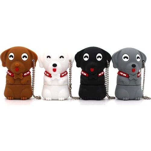 Memoria Usb Stick 256GB Usb Flash Drive 64GB 128GB 32GB 16GB 8GB 4GB Pen Drive Dog Cute Cartoons Usb 2.0 Animal Pendrive U Disk