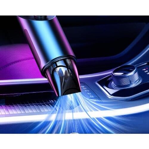 Mini handheld strong suction wireless portable charging power car household dual-purpose small resistance vacuum cleaner J06