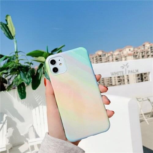 PINZHENG Fashion Phone Case For iPhone 7 8 7Plus 8Plus Silicone Protective Cover For X XS XR 11 12 Pro Max Mobile Phone Cases