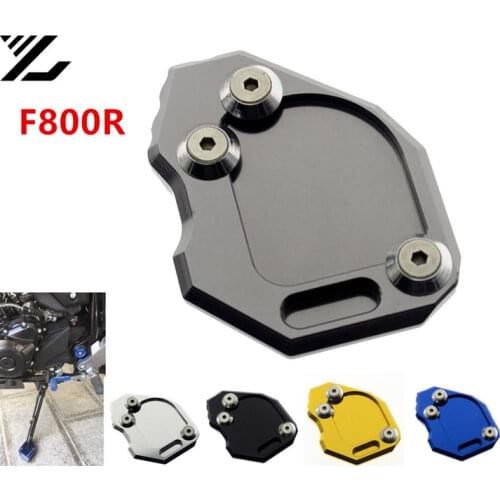 Motorcycle CNC Brand New Side Stand Enlarger Plate Kickstand Enlarge Extension For BMW F800GS 2008-2014 09 10 11 12 13 Moto