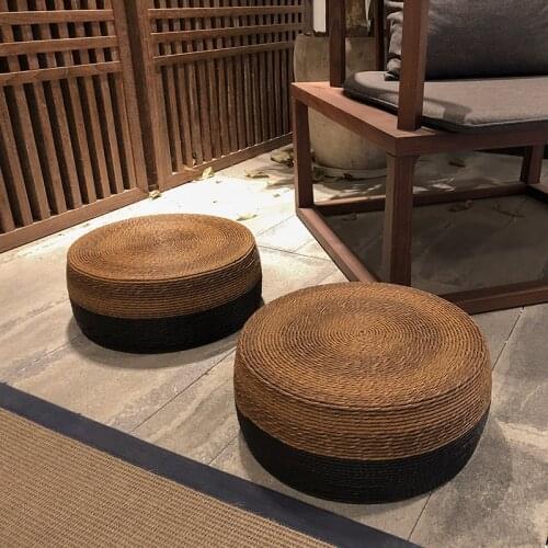 Oriential Style Classic Design Stool Shoes Changing Bench Decorative Chinese Furniture Japanese Zen Tatami Low Stool