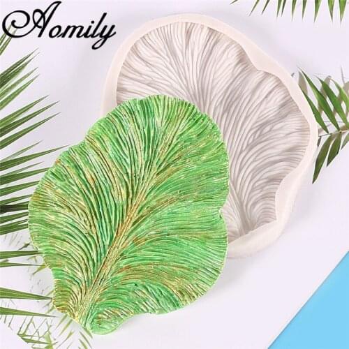 Aomily Large Petals Silicone Molds Cake Chocolate Mold Wedding Cake Decorating Tools Fondant Sugarcraft Soap Mould Baking Tools