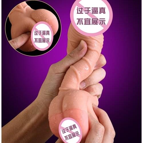 Silicone Flesh Dildo Realistic Suction cup Sucker Big Artificial Penis Prostate Massager for Women Sex Toys Adult Sex Product