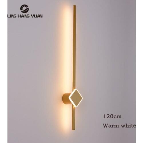 Modern Led Wall Light Bedside Light Sconces Wall Lamp Metal Wall LED Bahtroom Lamp Corridor Mirror Light Wandlamp Black&Gold