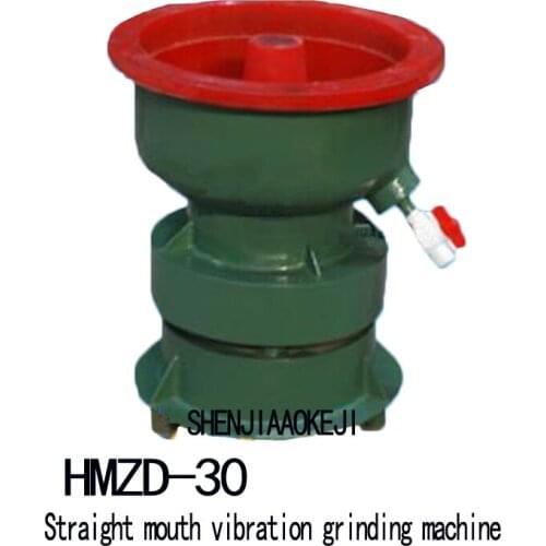 Vibratory Polishing Grinding Machine Straight Mouth Discharge Material Vibratory Polisher Machine 220/380v 550w 1pc