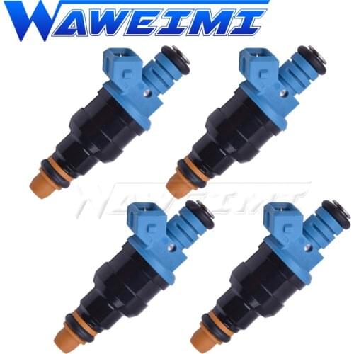 WAWEIMI 4 Pieces 0280150842 0280150563 1600cc High impedance Fuel Injector fits for Au-di Chevy Fo-rd