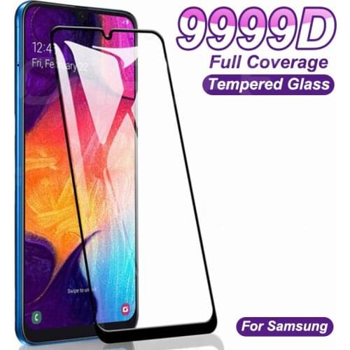 9999D Tempered Glass For Samsung Galaxy A10 A20 A30 A40 A50 A60 A70 Screen Protector on A80 A90 M10 M20 M30 M40 Protective Glass