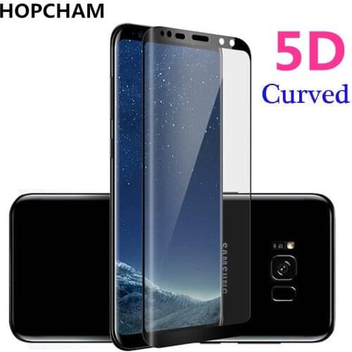 Protective Glass on the For Samsung Galaxy S9 S9Plus S8 S8Plus Note 8 9 Tempered Screen Protector 5D Curved Edge S9 S8 Glass