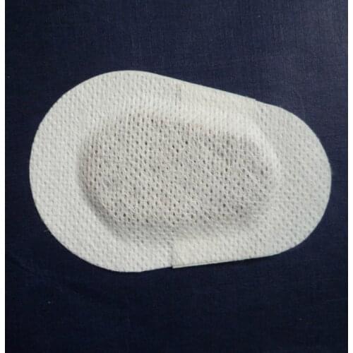 1pc 5.5cm*7.5cm Sterile nonwoven eye pads Post operative eye patch stickers Medical self-adhesive non-woven wound dressings