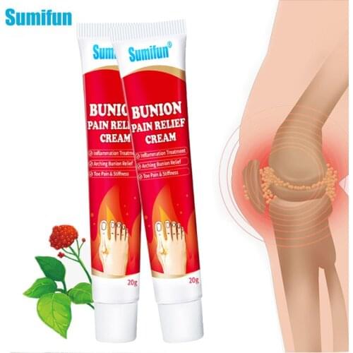 1pcs 20g Foot Thumb Analgesic Cream Treat Rheumatoid Arthritis Knee Shoulder Lumbar Joint Pain Relief Massage Medical Plaster