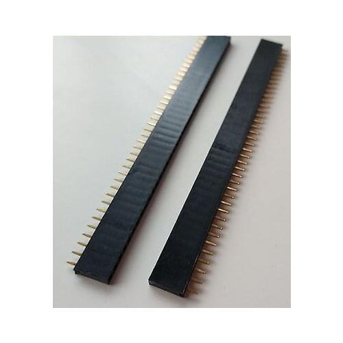 20 pcs 2.54mm 40 Pin Female Single Row Pin Header Strip