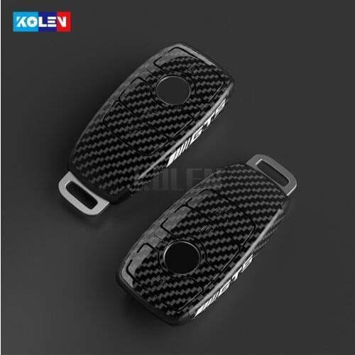 Carbon Fiber Car Remote Key Cover Case Fob Shell For Mercedes Benz 2017 E Class W213 2018 S Class E213 E200L E260 E300L E320L
