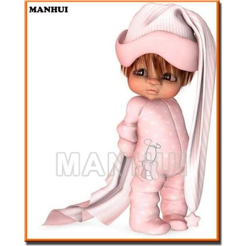 Diy diamond painting Cute child Mosaic Diamond Cross Painting Stitch diamond painting art mosaic crafts Home Decoration MH459