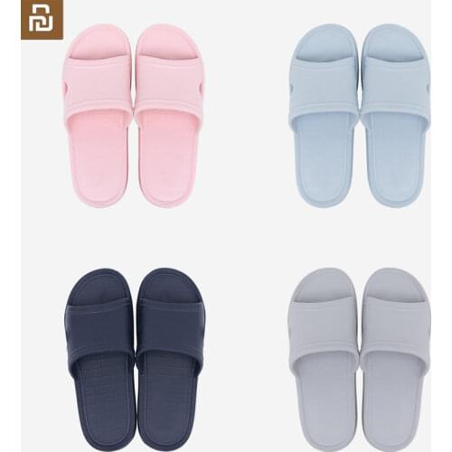 New Youpin Men and women couples home slippers Soft and durable non-slip sole 4 colors slippers