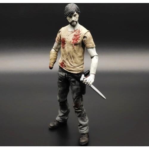 Wolking Dead Figures Residents Evil Zombies Rick 5inch Joint Movable Doll Action Figures Model Macfarlane
