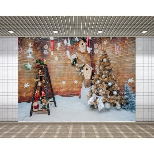 Lyavshi background cloth Christmas theme party children winter Christmas photo interior decoration camera background
