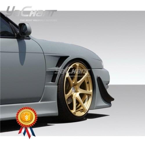 FRP Fiber Glass BN +30mm Front Fender Fit For 1997-1998 S14 (Late Model) S14A Kouki Front Fender Replacement