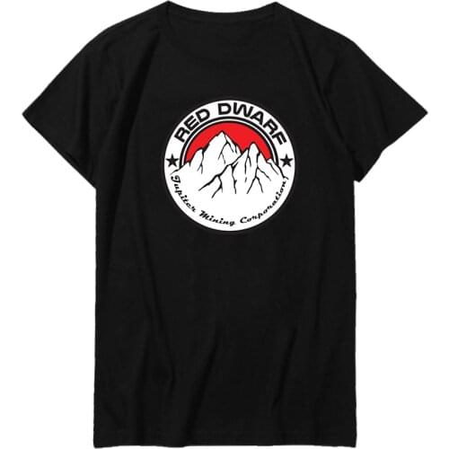 Red Dwarf Jupiter Mining Retro 80s TV Programme Show Cool Gift Tee Printed T-Shirt Beautiful Men Hipster Tops men Clothing