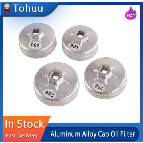 Aluminum Alloy Cap Oil Filter Wrench Car Hand Tool Housing Tool Remover 65mm/67mm/74mm/79mm for BTW / Jetta / Passat