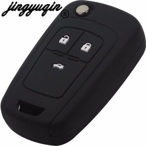 3 Buttons Silicone Car Key Cover Case for Chevrolet Cruze fit Buick Opel VAUXHALL Astra Corsa Antara Meriva Insignia