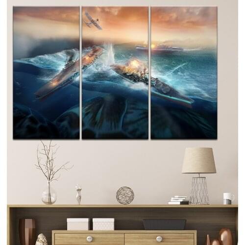 Canvas Painting natural phenomenon tornado artwork 3 Pieces Wall Art Painting Modular Wallpapers Poster Print Home Decor