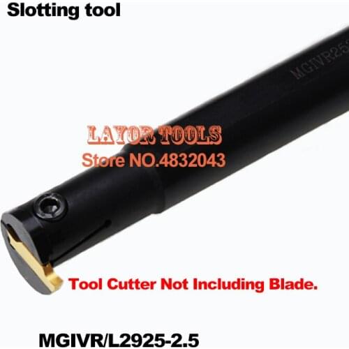 MGIVR2925-2.5 Internal Grooving Turning Lathe Boring Bar Tool Holder For Internal Grooving CNC Metal Lathe Cutting Tools Sale