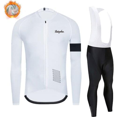 SPEED PEAK Winter warm fleece cycling jersey men Clothing Bike Highway Long Sleeve Triathlon Fleece Pants Bib Pants Man maillot