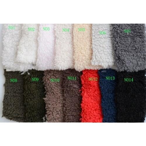Single-sided cotton fleece Home textile clothing plush fabric