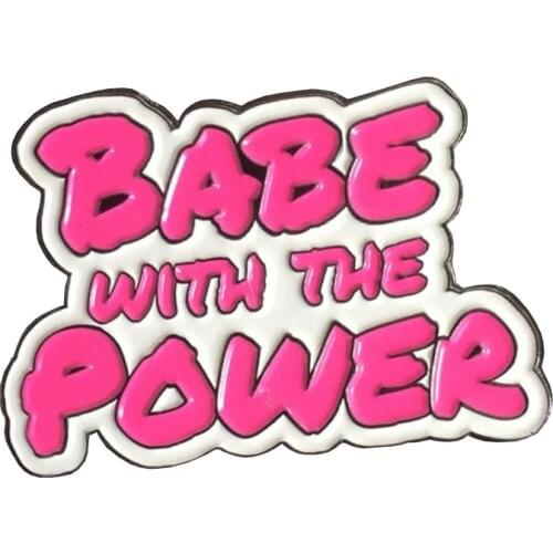 Baby with the Power Enamel Pin