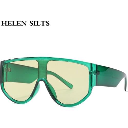 Oversized One Piece Goggles Ladies Square Sunglasses Women Fashion Trendy Mask Sun Glasses For Men Shades Punk Female Eyeglasses