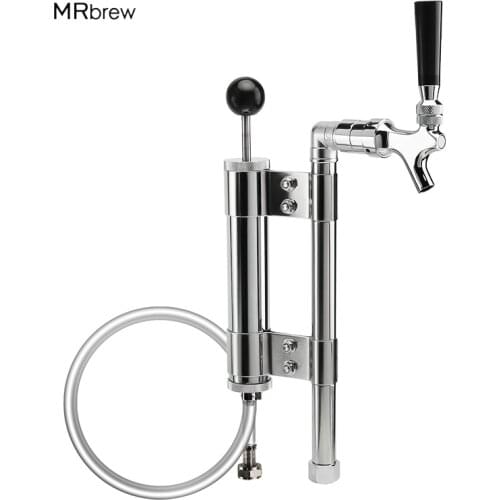 Heavy Duty Draft Beer Keg Party Pump Tap Upright and Converter Beer Picnic Pump Assembly