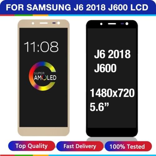 For Samsung Galaxy J6 2018 J600 J600F LCD Display For SM-J600F J600G J600FN/D LCD Display Touch Screen Digitizer Assembly