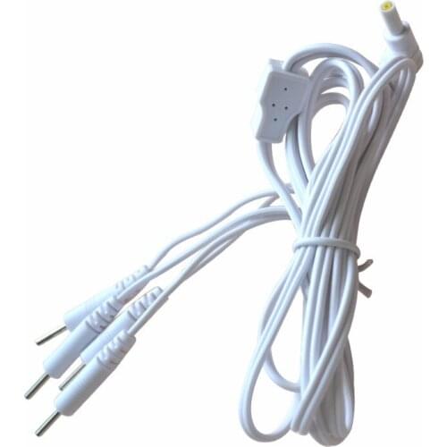 20Pcs Pin 2.35mm 4 in 1 Head Electrode Cable Line Connector Wire digital Tens Acupuncture Therapy Machine Needle Treatment Wire