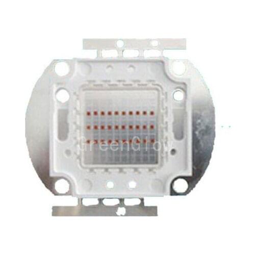 50X High lumen 30W 660nm deep red integrated LED for plant growing express free shipping