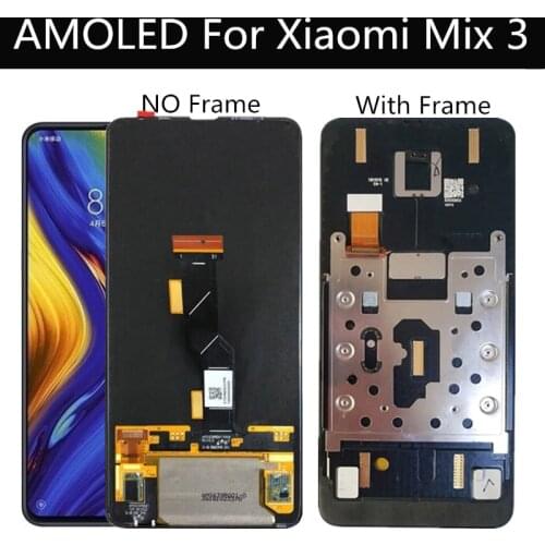 6.39" AMOLED FOR Xiaomi Mi MIX3 Mi Mix 3 LCD Display+Touch Screen Digitizer Replacement Accessories
