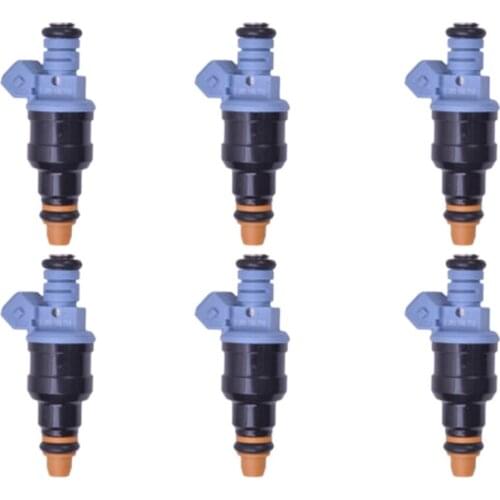 6Pcs Car Fuel Injector for -BMW 3 E30 E36 5 E34 8 E31 7 E32 E38Z1 0280150715 1734776