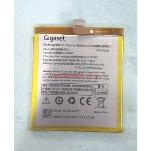 Doogee GI01 Battery For Gigaset ME GS55-6 Batterie Bateria Accumulator 3000mAh