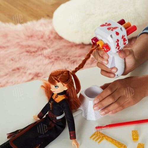 Hasbro Disney Frozen Elsa and Anna Fashion Dolls Extra Long Blonde Hair Sister Styles Action Figure Toys For Child Christmas