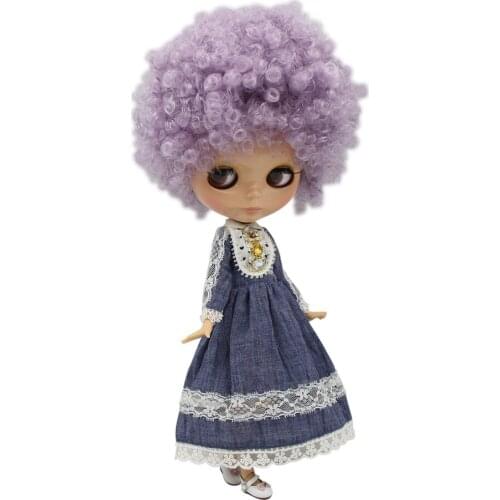 ICY DBS Blyth 1/6 bjd dolls nude joint body with tan skin and glassy face BL1049