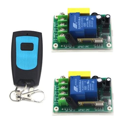 Hot Selling Remote ON/OFF 220V 30A Light Wireless Remote Control Switch + Waterproof Controller Free Shipping SKU: 5312