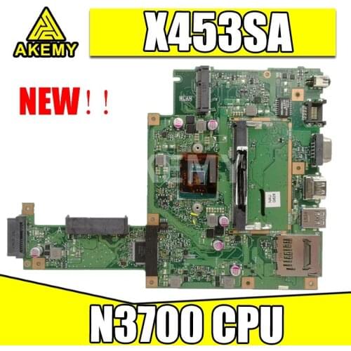 Akmey 90NB0A70-R01200 X453SA motherboard For Asus X453SA X453S X453 F453S laptop motherboard original notebook N3700 motherboard