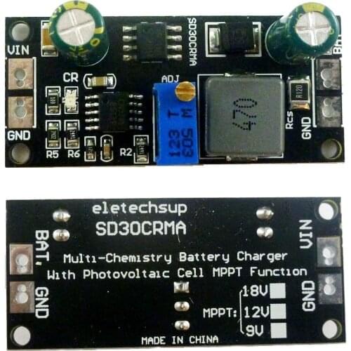 MPPT Solar Controller 1A 3.2V 3.7V 3.8V 7.4V 11.1V 14.8V Lithium ion LiFePO4 Titanate Battery Charger Module