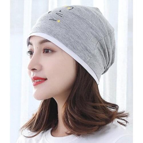 Nightcap Chemo cap Cotton Winter Women Sleep hat
