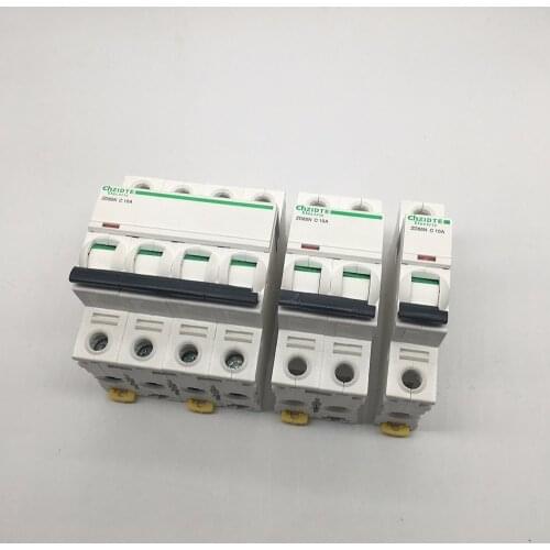 MCB New home miniature circuit breaker IC65N IC60N DZ47 air switch 1P 2P 3P 4P 16A 20A 25A 40A 50A 63A
