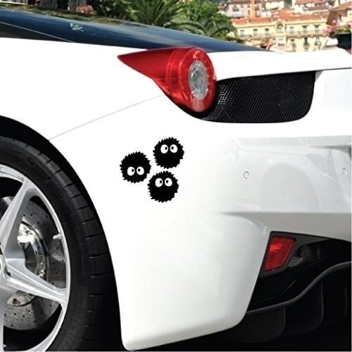 Dust Ball Soot Sprite - Vinyl Decal Vinyl Sticker for window, Laptop 12.7cm