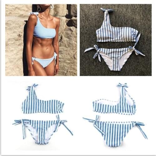 Полосатые купальники TRUE DREAM & MERMAID China At AliExpress