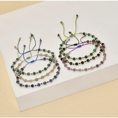 ZMZY Bohemian Natural Pearl Beads Miyuki Bracelet For Women Charm Handmade Stone Crystal Colorful Bracelet Boho Jewelry Luxury